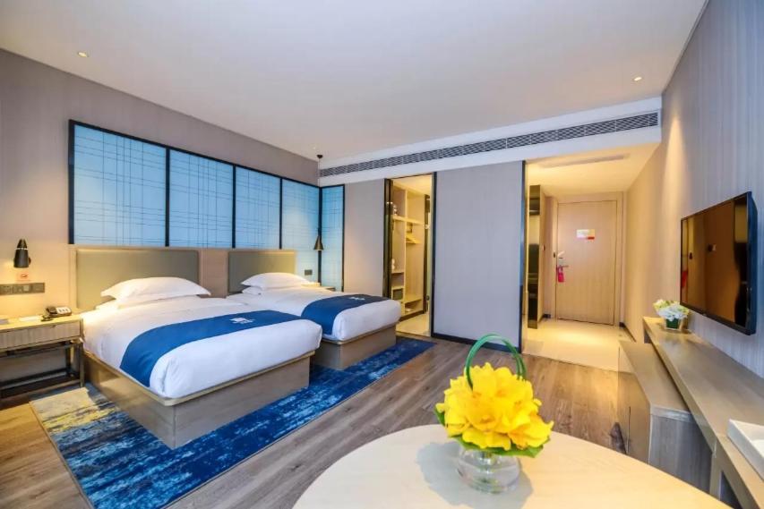 Echarm Hotel Ji'Nan Railway Station Jinan Esterno foto